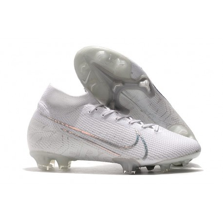 Nike Mercurial Superfly 7 Elite FG New Boots -White