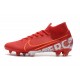 Nike Mercurial Superfly 7 Elite FG New Boots - Red White