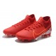 Nike Mercurial Superfly 7 Elite FG New Boots - Red White