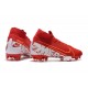 Nike Mercurial Superfly 7 Elite FG New Boots - Red White