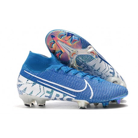 blue mercurial superfly 7