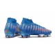 Nike Mercurial Superfly 7 Elite FG New Boots -Blue Red