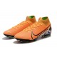 Nike Mercurial Superfly 7 Elite FG New Boots -Orange White Black