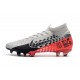 Nike Mercurial Superfly 7 Elite Neymar FG Chrome Black Red Platinum