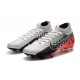 Nike Mercurial Superfly 7 Elite Neymar FG Chrome Black Red Platinum