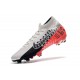 Nike Mercurial Superfly 7 Elite Neymar FG Chrome Black Red Platinum