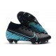 Nike Mercurial Superfly 7 Elite FG New Boots - Black Blue