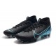 Nike Mercurial Superfly 7 Elite FG New Boots - Black Blue