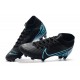 Nike Mercurial Superfly 7 Elite FG New Boots - Black Blue