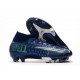 Nike Mercurial Superfly 7 Elite FG New Boots -Blue Void Volt White