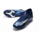 Nike Mercurial Superfly 7 Elite FG New Boots -Blue Void Volt White