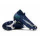 Nike Mercurial Superfly 7 Elite FG New Boots -Blue Void Volt White