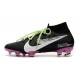 Nike Mercurial Superfly VII Elite FG Cleat Black Purple White