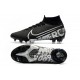 Nike Mercurial Superfly VII Elite FG Cleat Black Metallic Cool Grey