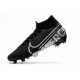 Nike Mercurial Superfly VII Elite FG Cleat Black Metallic Cool Grey