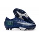 Nike Mercurial Vapor 13 Elite AG-Pro Cleats Blue Void Volt White