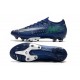 Nike Mercurial Vapor 13 Elite AG-Pro Cleats Blue Void Volt White