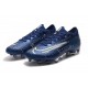 Nike Mercurial Vapor 13 Elite AG-Pro Cleats Blue Void Volt White