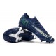 Nike Mercurial Vapor 13 Elite AG-Pro Cleats Blue Void Volt White