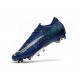 Nike Mercurial Vapor 13 Elite AG-Pro Cleats Blue Void Volt White