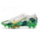 Mbappe Nike Mercurial Vapor 13 Elite AG-Pro Cleats White Green Gold