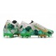 Mbappe Nike Mercurial Vapor 13 Elite AG-Pro Cleats White Green Gold