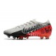 Nike Mercurial Vapor 13 Elite AG-Pro Neymar Chrome Black Red