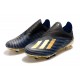 adidas X 19+ Firm Ground Soccer Cleats Core Black Gold Metallic Blue