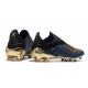 adidas X 19+ Firm Ground Soccer Cleats Core Black Gold Metallic Blue