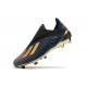 adidas X 19+ Firm Ground Soccer Cleats Core Black Gold Metallic Blue