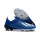 adidas X 19+ Firm Ground Soccer Cleats Royal Blue White