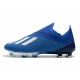 adidas X 19+ Firm Ground Soccer Cleats Royal Blue White