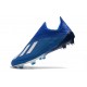 adidas X 19+ Firm Ground Soccer Cleats Royal Blue White