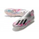 adidas X 19+ Firm Ground Soccer Cleats Silver Black Pink