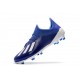 adidas Men's X 19.1 FG Soccer Cleats Royal Blue White