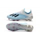 adidas Men's X 19.1 FG Soccer Cleats Blue White Black