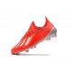 adidas Men's X 19.1 FG Soccer Cleats Crimson Silver