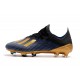 adidas Men's X 19.1 FG Soccer Cleats Black Blue Gold