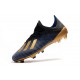 adidas Men's X 19.1 FG Soccer Cleats Black Blue Gold