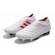 adidas Copa 19+ FG Soccer Cleats White Red