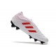 adidas Copa 19+ FG Soccer Cleats White Red