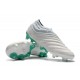 adidas Copa 19+ FG Soccer Cleats White Solar Lime