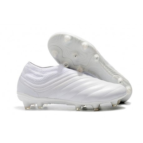 adidas Copa 19+ FG Soccer Cleats White