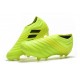 adidas Copa 19+ FG Soccer Cleats Solar Yellow Black