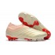 adidas Copa 19+ FG Soccer Cleats Off White Solar Red