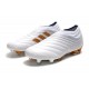 adidas Copa 19+ FG Soccer Cleats White Gold Metallic