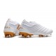 adidas Copa 19+ FG Soccer Cleats White Gold Metallic