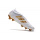 adidas Copa 19+ FG Soccer Cleats White Gold Metallic