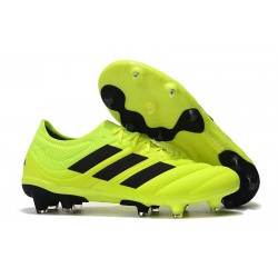 adidas Copa 19.1 FG Soccer Boots Solar Yellow Black