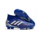 adidas Predator 19+ FG Soccer Cleats Blue Silver